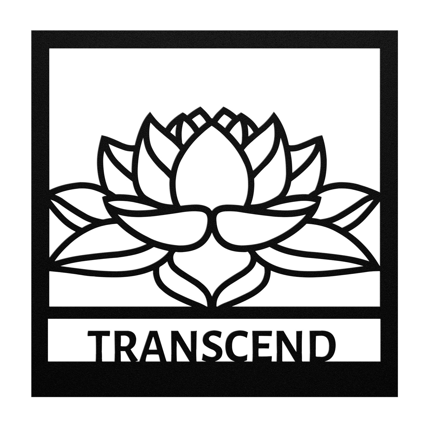 Lotus Flower Metal Wall Art - Transcend