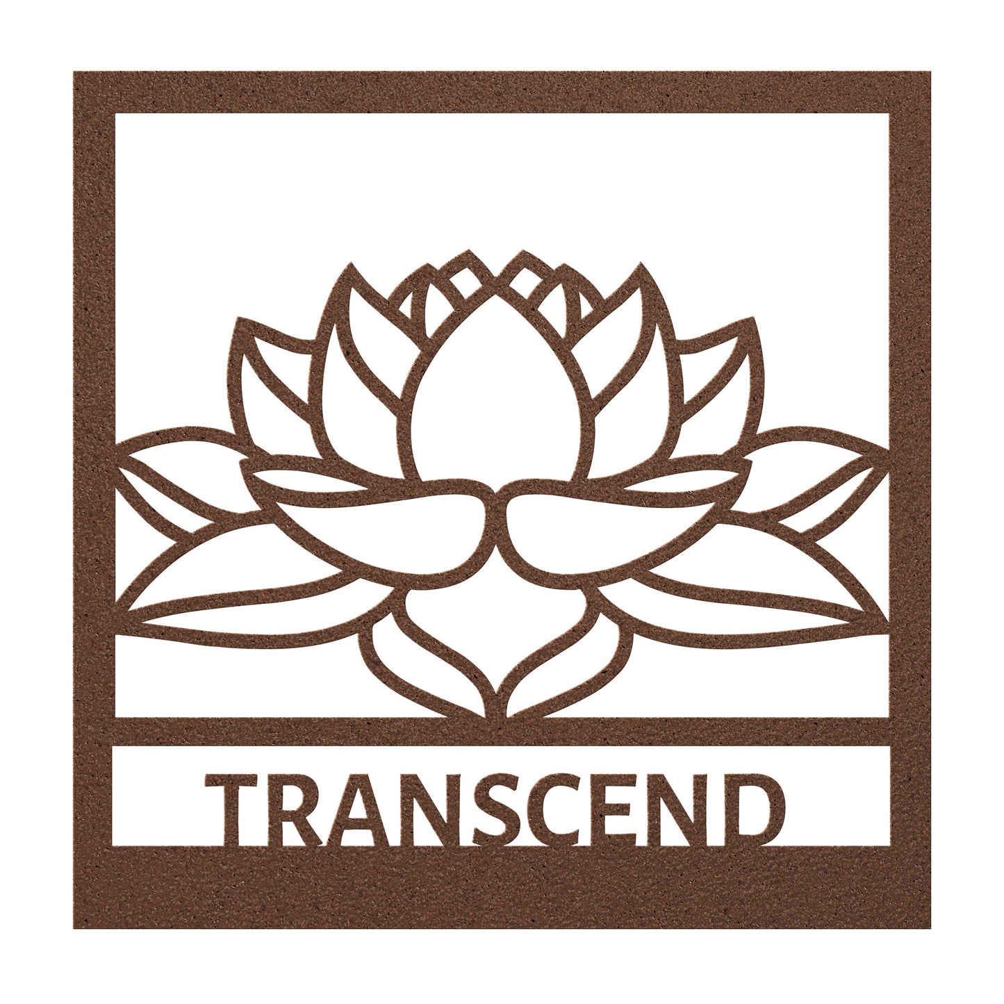 Lotus Flower Metal Wall Art - Transcend