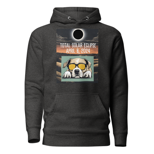 Total Solar Eclipse 2024 - Dog Lovers Unisex Hoodie